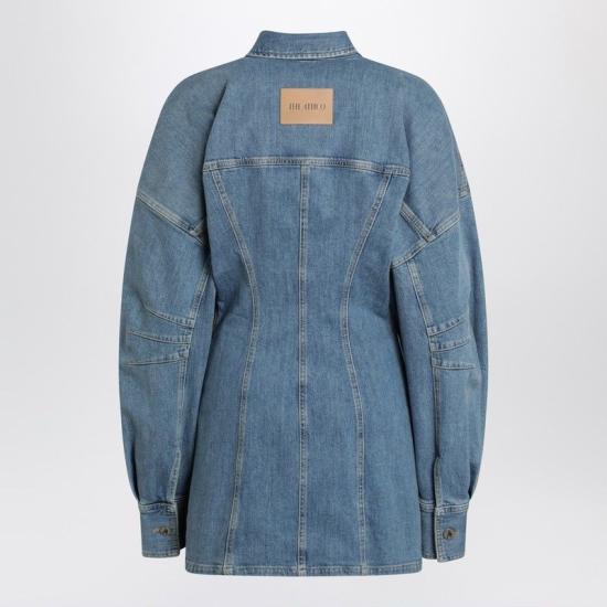 26SS 디 아티코 미디 원피스 260WCA0048DDS001AA 024 BLUE - THE ATTICO