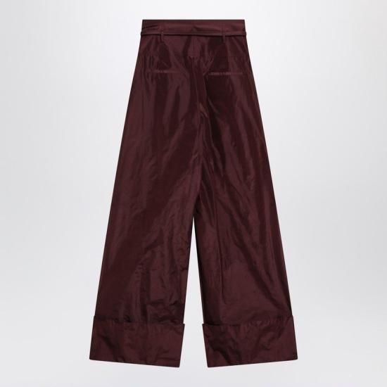 26SS 펜디 스트레이트 팬츠 FR6673AW7C F1UKF BURGUNDY - FENDI