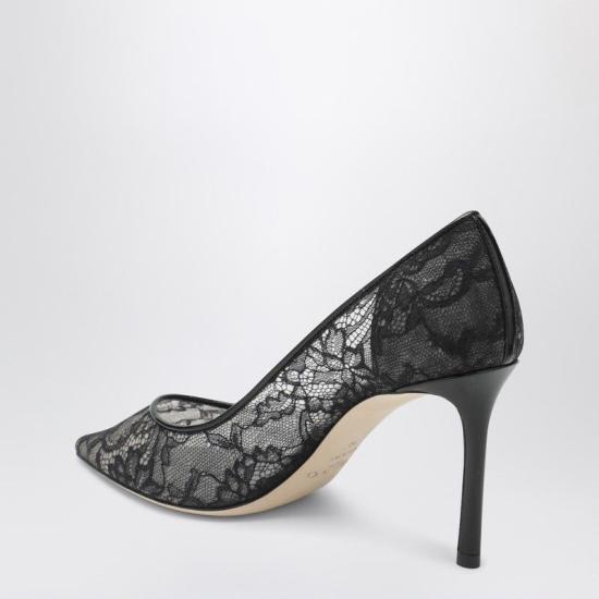 26SS 지미추 힐/펌프스 ROMY85JXO 010003 BLACK - JIMMY CHOO