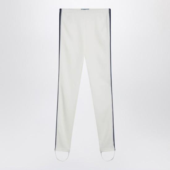26SS 프라다 스트레이트 팬츠 132416OOO18VX F0304 WHITE