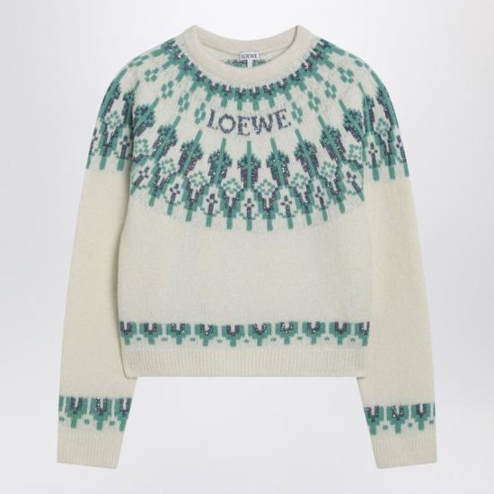 26SS 로에베 스웨터 S359Y14KIBWO 2093 WHITE