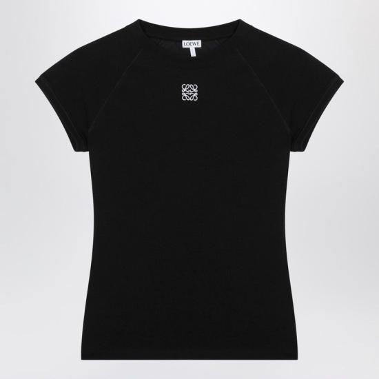 26SS 로에베 반팔 티셔츠 S359Y22XA7CO 1100 BLACK