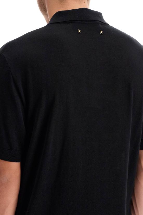 26SS 골든구스 반팔 티셔츠 GMP01412P001041 90100 BLACK - GOLDEN GOOSE