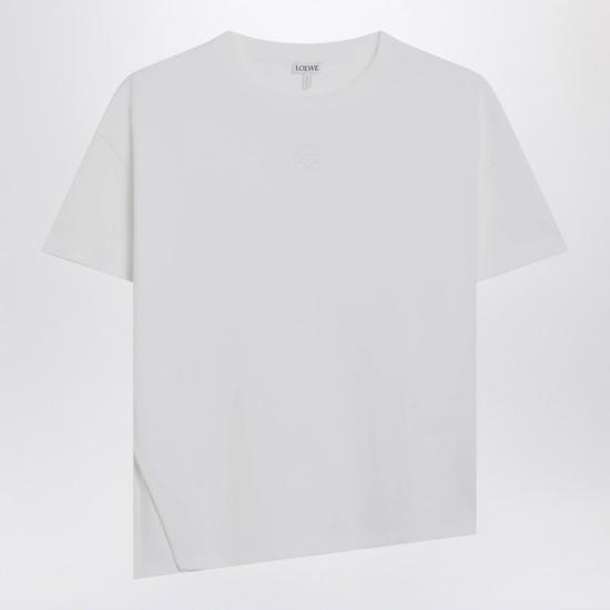 26SS 로에베 반팔 티셔츠 S540Y22X59CO 2100 WHITE