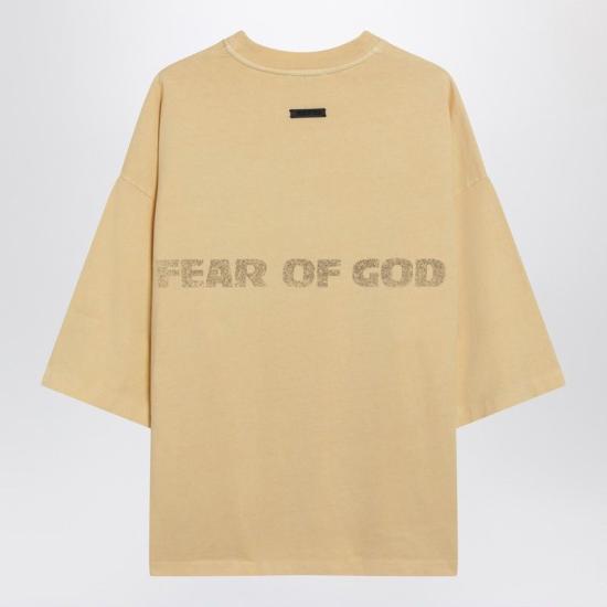 25FW 피어오브갓 반팔 티셔츠 FG25FW1010310HWJ 708 BEIGE - FEAR OF GOD