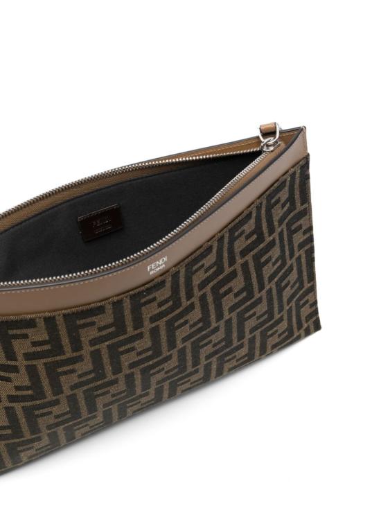 26SS 펜디 클러치/파우치 7N0134AFBV F1HRM BROWN - FENDI