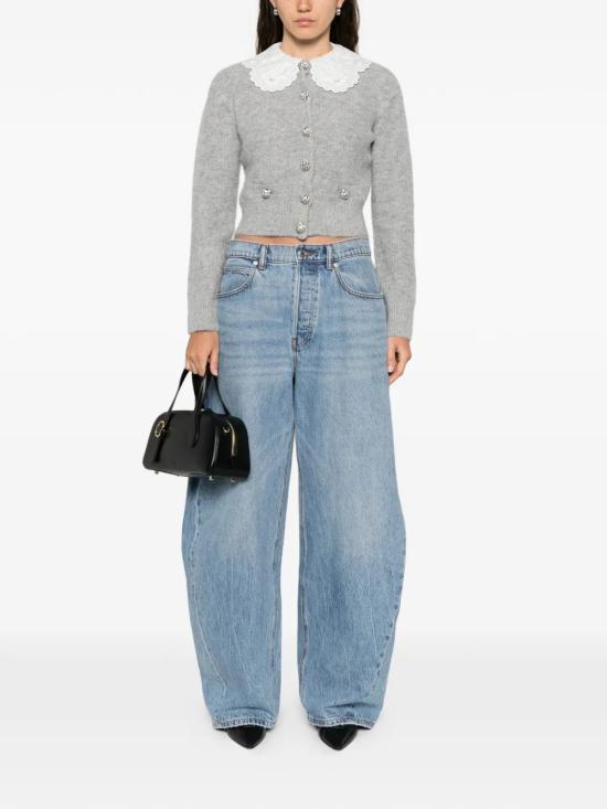 26SS 셀프 포트레이트 가디건 RS26123CGRGREY - SELF PORTRAIT