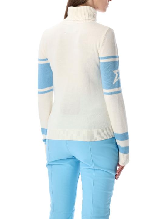 25FW 퍼펙트모멘트 스웨터 W3000075 2346 CREAM LIGHT BLUE - PERFECT MOMENT