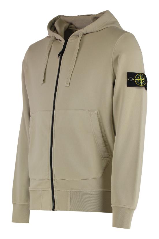 25FW 스톤 아일랜드 후드 티셔츠 S156100061S0051V009A Sand - STONE ISLAND