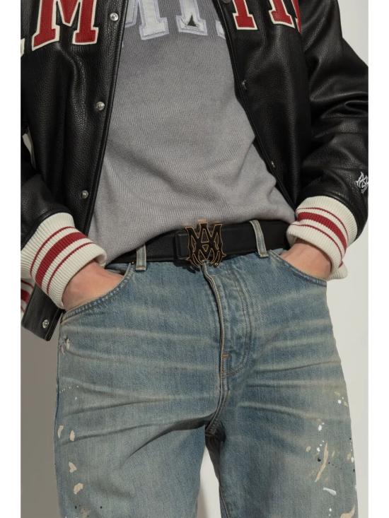 26SS 아미리 가죽 벨트 AMACBL1011 001 BLACK - AMIRI