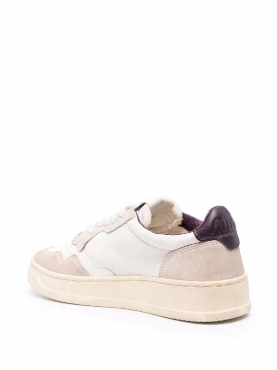 26SS 오트리 메달리스트 로우 레더 스니커즈 AULWLS21 WHITE - AUTRY