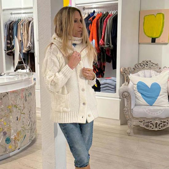  케리 로센탈 가디건 케리 로젠탈 트로이 카디건 - KERRI ROSENTHAL