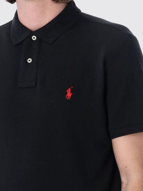 26SS 폴로 랄프로렌 폴로 티셔츠 710782592 001 Black - POLO RALPH LAUREN
