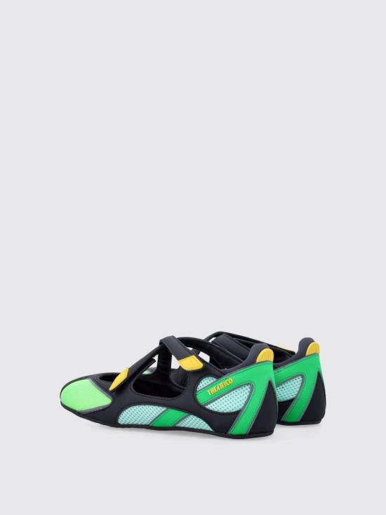 26SS 디 아티코 뮬/슬리퍼 260WSH00871MIX024AA 129 Green - THE ATTICO