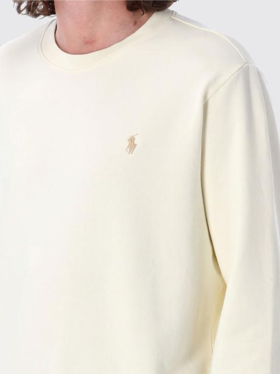 26SS 폴로 랄프로렌 포니 로고 레귤러 핏 스웨트셔츠 710916689 003 White - POLO RALPH LAUREN