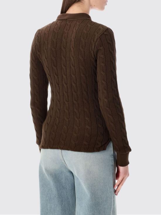 26SS 폴로 랄프로렌 폴로 티셔츠 211959100 501 Brown - POLO RALPH LAUREN