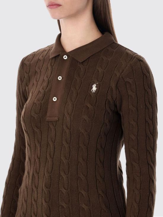 26SS 폴로 랄프로렌 폴로 티셔츠 211959100 501 Brown - POLO RALPH LAUREN