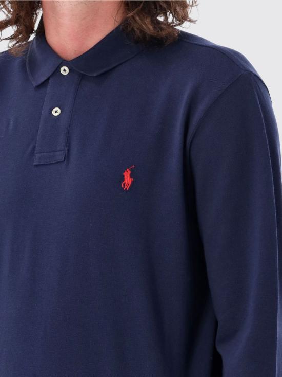 26SS 폴로 랄프로렌 폴로 티셔츠 710680790 046 Navy - POLO RALPH LAUREN