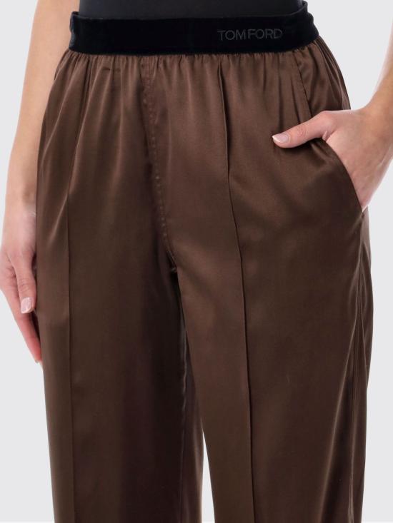 26SS 톰포드 트레이닝/조거 팬츠 PAW683FAX881 ECD Cream - TOMFORD