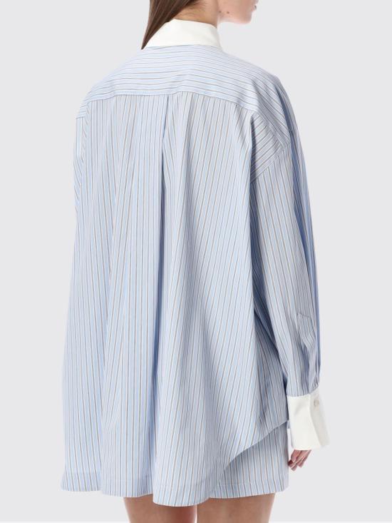 26SS 디 아티코 셔츠 WCH00004CCC127AA 264 Blue - THE ATTICO