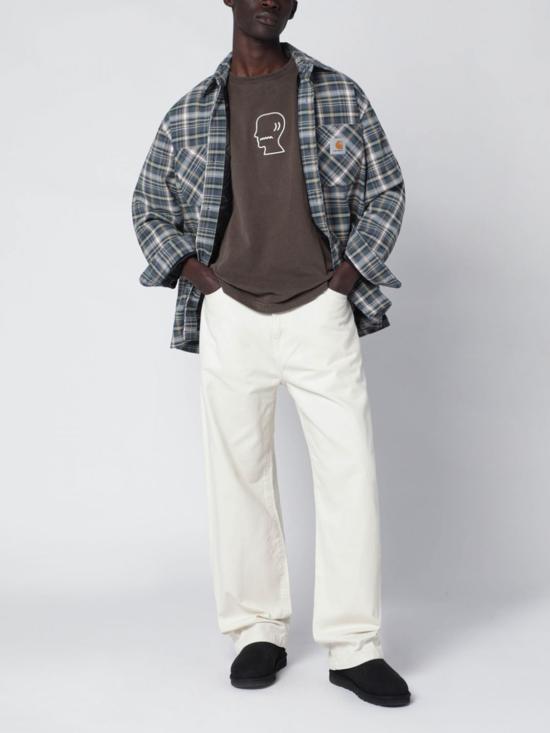 25FW 브레인데드 반팔 티셔츠 BDF25T000047 BR Brown - BRAIN DEAD