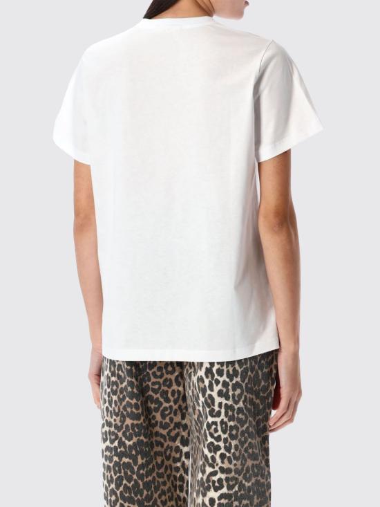 26SS 가니 반팔 티셔츠 T41243575 943 White - GANNI