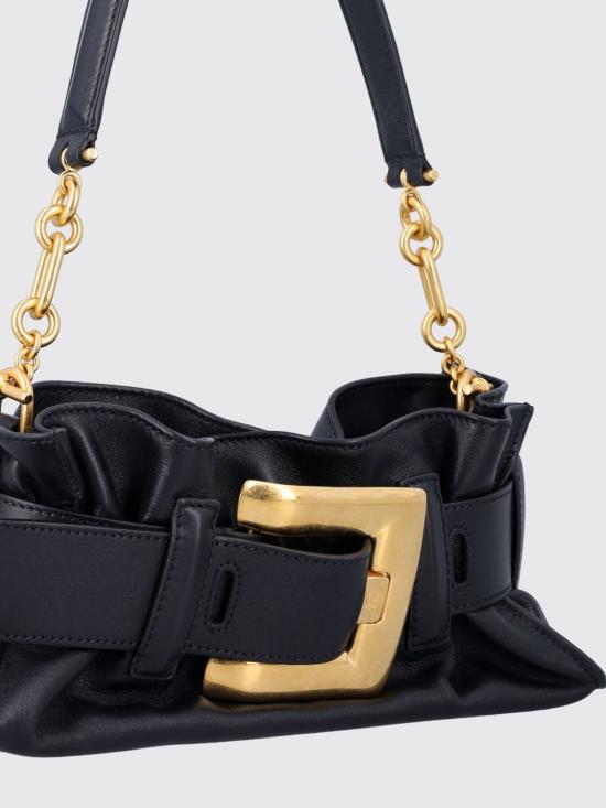 26SS 발망 숄더백 GN1AE994LSAX 0PA Black - BALMAIN