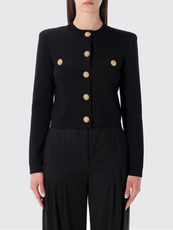 26SS 발망 자켓 GF1KL000KJ43 0PA Black