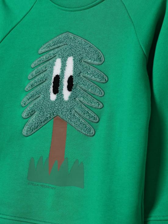 25FW [키즈] 스텔라 맥카트니 풀오버 TX4530Z3059 712 Green - STELLA MCCARTNEY