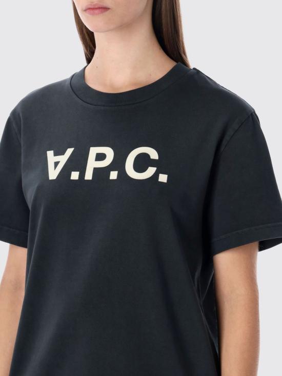 26SS 아페쎄 반팔 티셔츠 M26384COHMB TZD Black - A.P.C.