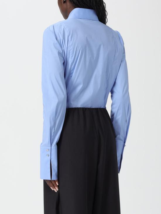 25FW 파트리지아페페 블라우스 CC0355A01 C268 Blue - PATRIZIA PEPE