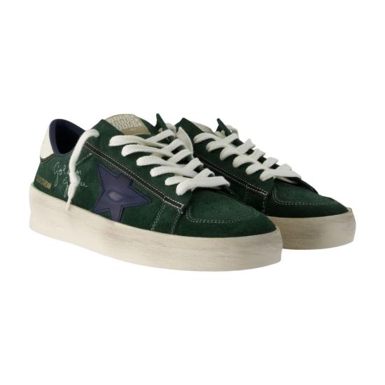 26SS 골든구스 스니커즈 GMF00333 F008104 35954 green - GOLDEN GOOSE