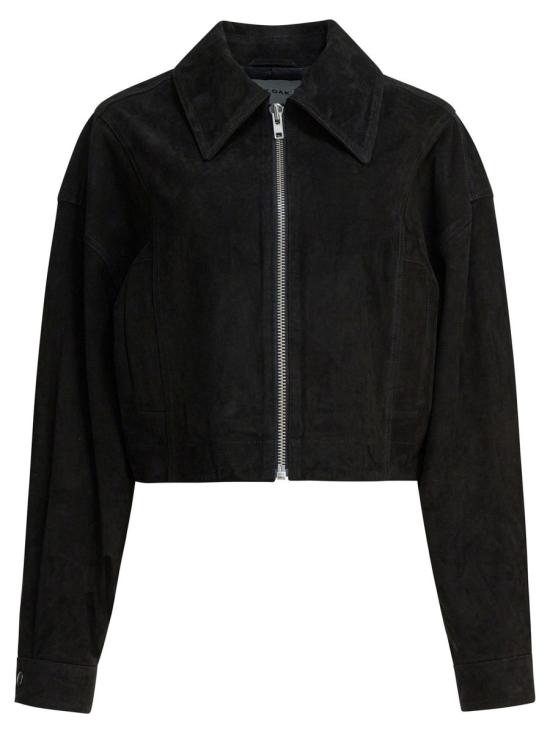 25FW 아이비앤오크 봄버 자켓 IO118042LENABK999 Black