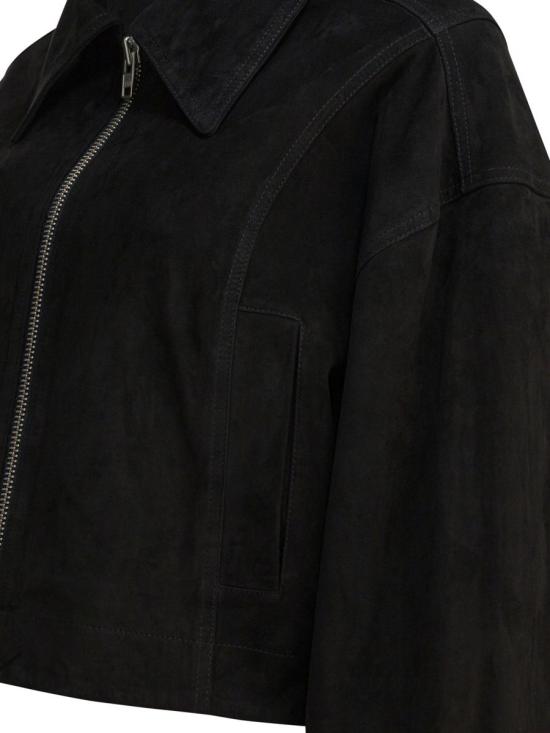 25FW 아이비앤오크 봄버 자켓 IO118042LENABK999 Black - IVY & OAK