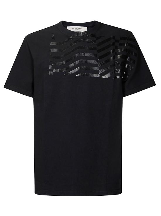 26SS 골든구스 반팔 티셔츠 GUP01220P002370 90100 BLACK