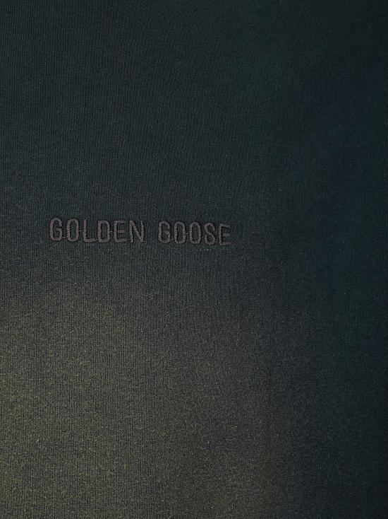 26SS 골든구스 반팔 티셔츠 GUP01873P002362 90498 BLEACHED WASHED BLACK - GOLDEN GOOSE