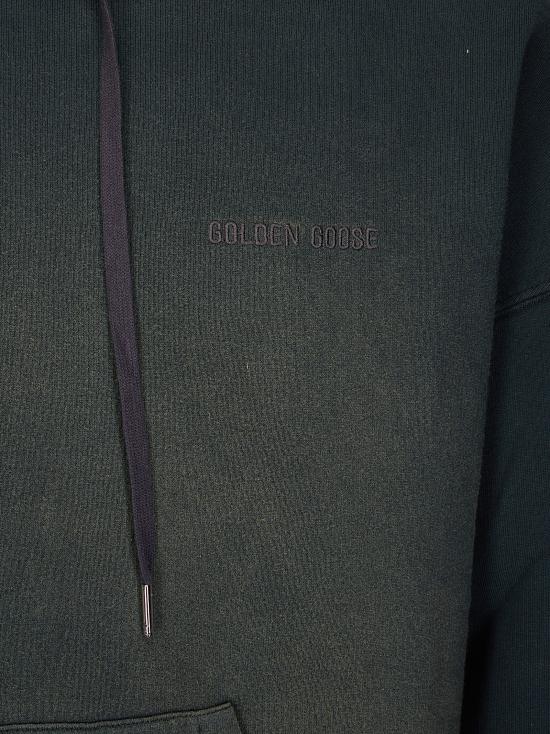 26SS 골든구스 긴팔 티셔츠 GUP01932P002146 90498 BLEACHED WASHED BLACK - GOLDEN GOOSE