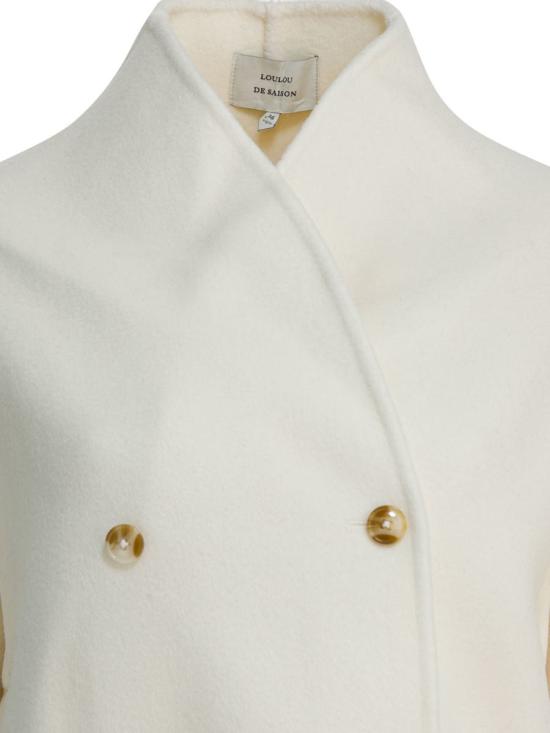 25FW 루루 드 세종 코트 MEYERIVORY WHITE - LOULOU DE SAISON