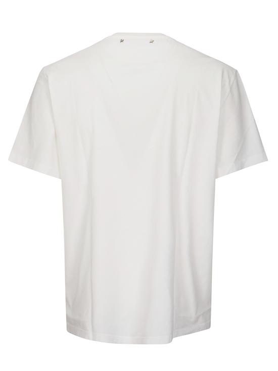 26SS 골든구스 반팔 티셔츠 GMP01220P002380 10363 VINTAGE WHITE - GOLDEN GOOSE