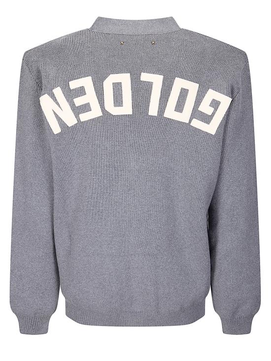 26SS 골든구스 가디건 GMP00946P000662 60304 DARK GREY MELANGE - GOLDEN GOOSE