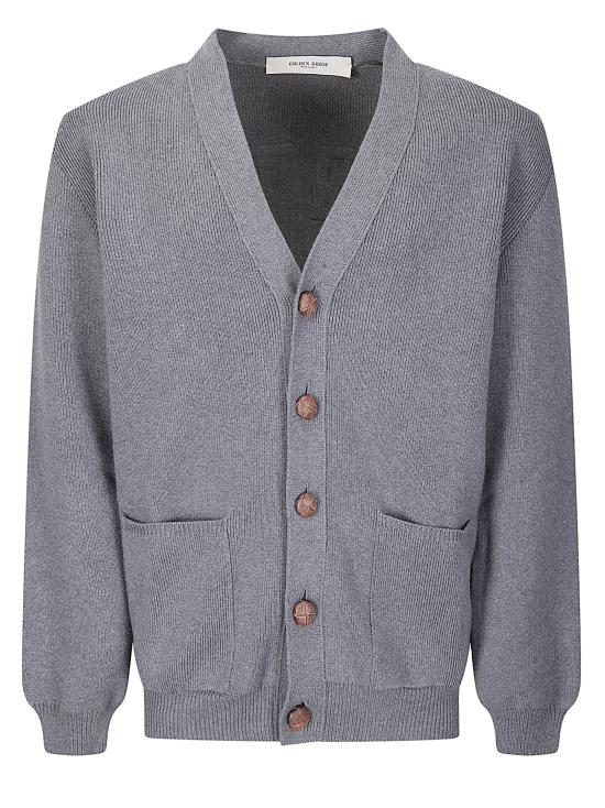 26SS 골든구스 가디건 GMP00946P000662 60304 DARK GREY MELANGE