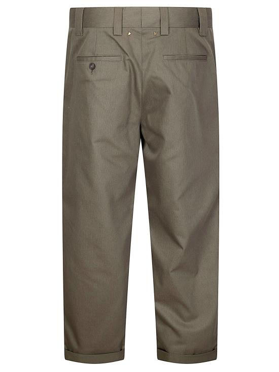 26SS 골든구스 스트레이트 팬츠 GMP01190P000786 35674 MILITARY GREEN - GOLDEN GOOSE