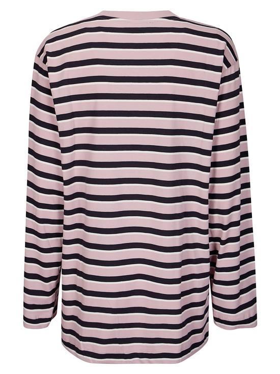 26SS 바움 운드 페르드가르텐 반팔 티셔츠 24659 C2190 Dawn Pink Stripes - BAUM UND PFERDGARTEN