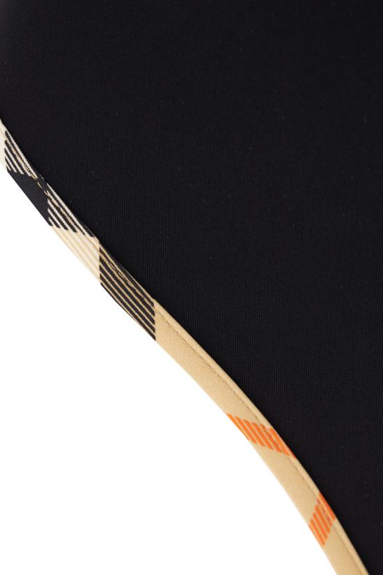 26SS 버버리 체크 트리밍 원피스 수영복 8118807 A1189 BLACK - BURBERRY