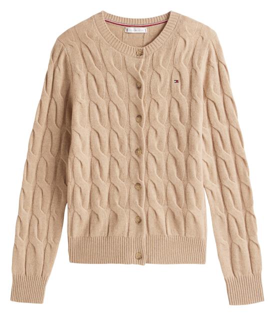 25FW 타미힐피거 가디건 WW47463ADM SAFARI CANVAS HEATHER DOM