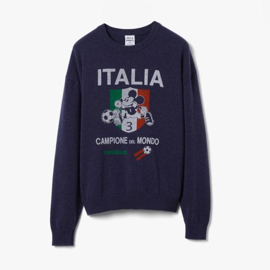 25FW 와일드 동키 스웨터 ITALIADEEPNAVY DEEP NAVY DOM