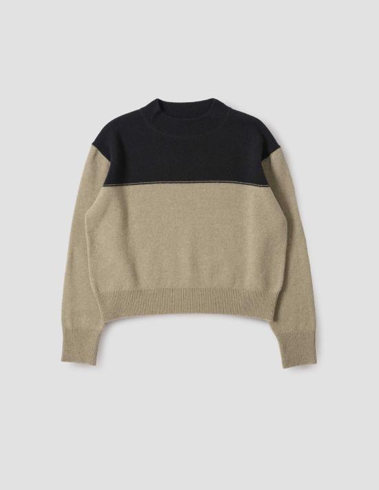  마가렛호웰 스웨터 WHKN0140A25CSN BII BLACK LINEN DOM