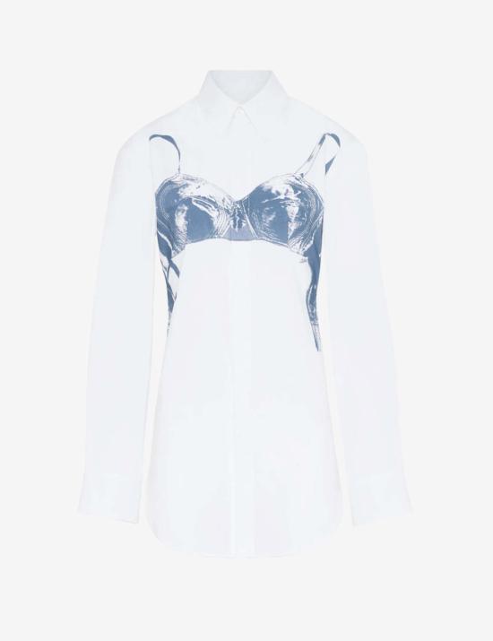  장 폴 고티에 셔츠 스캔 브라 셔츠 - JEAN PAUL GAULTIER