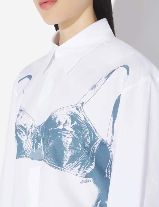  장 폴 고티에 셔츠 스캔 브라 셔츠 - JEAN PAUL GAULTIER