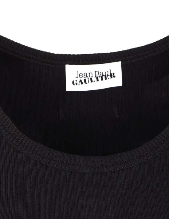  장 폴 고티에 민소매 티셔츠 오버올 버클 탱크탑 - JEAN PAUL GAULTIER